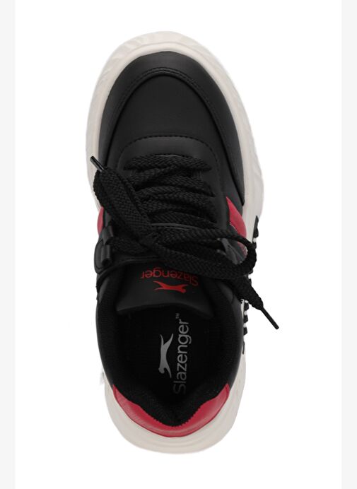 Slazenger NIGEL Siyah / Kırmızı Günlük Spor Ayakkabısı - Görsel 5