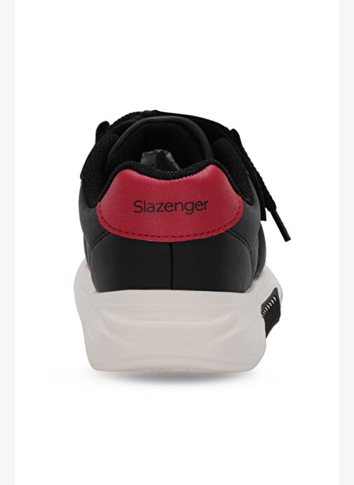 Slazenger NIGEL Siyah / Kırmızı Günlük Spor Ayakkabısı - Görsel 6