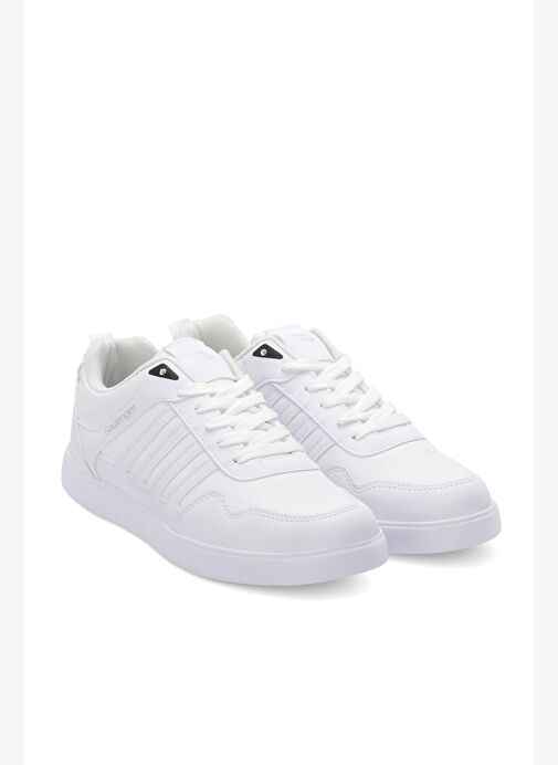 Slazenger ELECTRO Kadın Beyaz Günlük Spor Ayakkabısı - Görsel 2