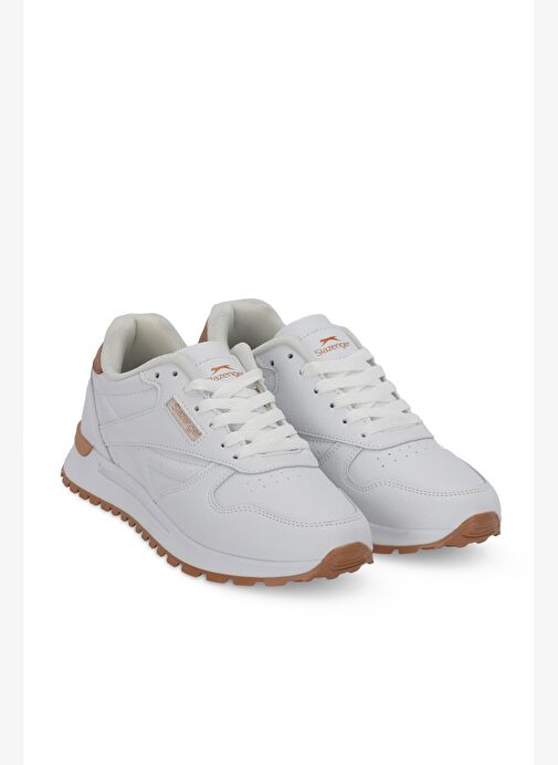 Slazenger OPENROAD INT Kadın Beyaz / Taba Günlük Spor Ayakkabısı - Görsel 3