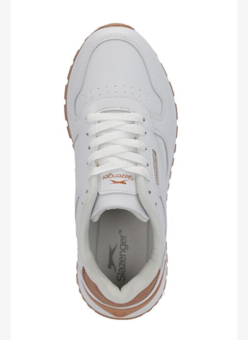 Slazenger OPENROAD INT Kadın Beyaz / Taba Günlük Spor Ayakkabısı - Görsel 6
