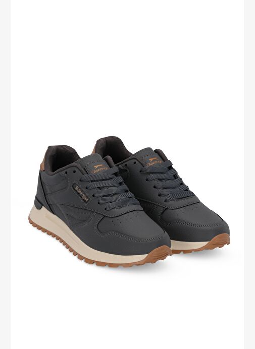 Slazenger OPENROAD INT Kadın Koyu Gri Günlük Spor Ayakkabısı - Görsel 3