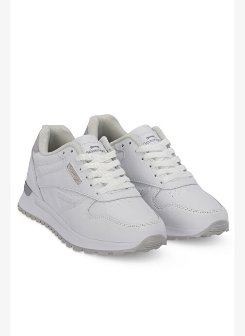 Slazenger OPENROAD INT Kadın Beyaz / Gri Günlük Spor Ayakkabısı - Görsel 3