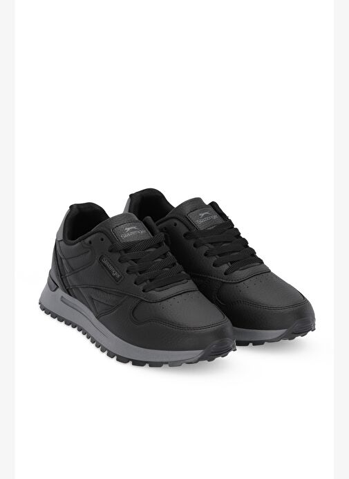 Slazenger OPENROAD INT Kadın Siyah / Koyu Gri Günlük Spor Ayakkabısı - Görsel 3