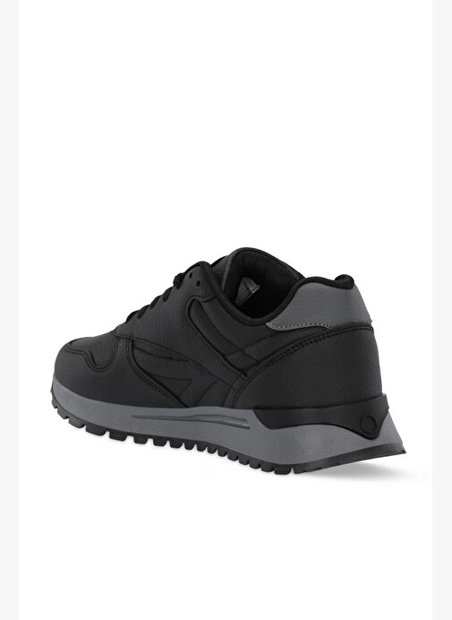 Slazenger OPENROAD INT Kadın Siyah / Koyu Gri Günlük Spor Ayakkabısı - Görsel 4