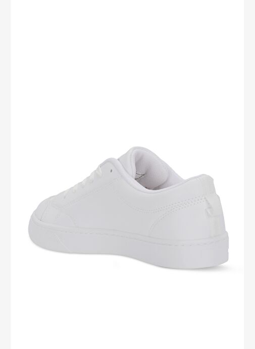 Slazenger FOSTER IN Kadın Beyaz / Beyaz Günlük Spor Ayakkabısı - Görsel 4