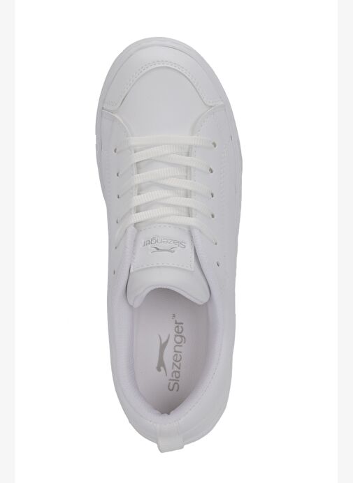 Slazenger FOSTER IN Kadın Beyaz / Beyaz Günlük Spor Ayakkabısı - Görsel 6