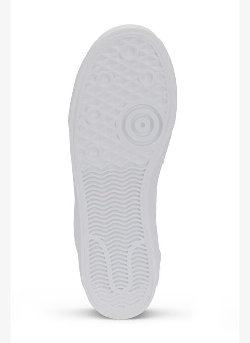 Slazenger FOSTER IN Kadın Beyaz / Beyaz Günlük Spor Ayakkabısı - Görsel 8