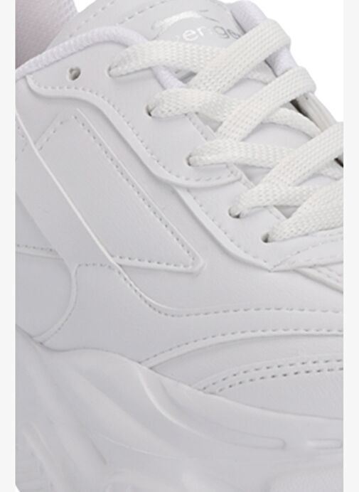 Slazenger ZAYD Kadın Beyaz Günlük Spor Ayakkabısı - Görsel 5