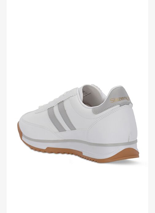 Slazenger OKLAHOMA Kadın Beyaz / Gri Günlük Spor Ayakkabısı - Görsel 4