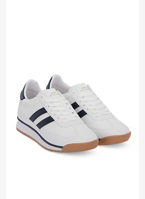 Slazenger OKLAHOMA Kadın Beyaz / Lacivert Günlük Spor Ayakkabısı - Görsel 3