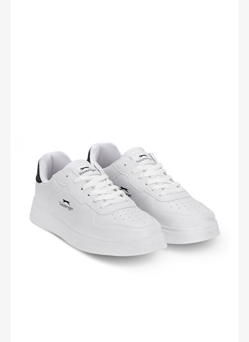 Slazenger CRUZA I Kadın Beyaz / Siyah Günlük Spor Ayakkabısı - Görsel 3