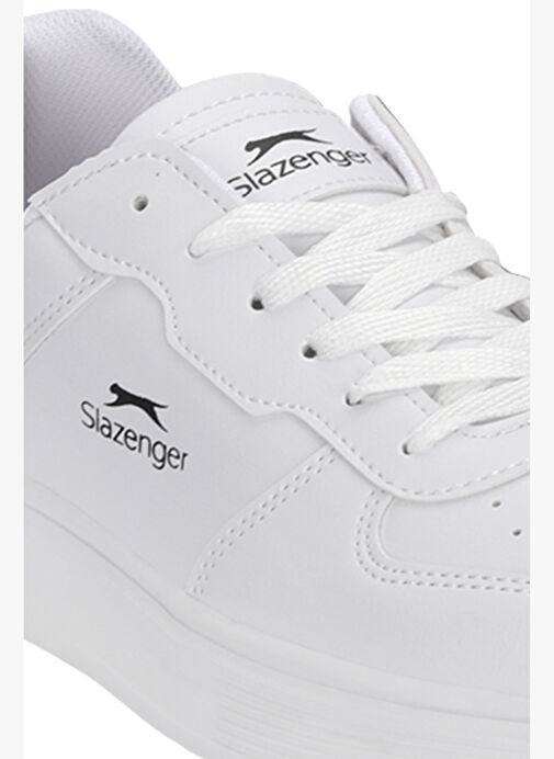 Slazenger CRUZA I Kadın Beyaz / Siyah Günlük Spor Ayakkabısı - Görsel 5