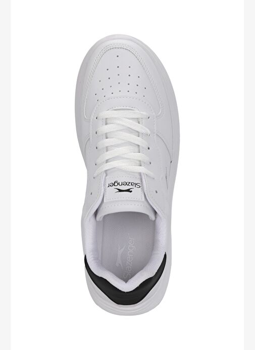 Slazenger CRUZA I Kadın Beyaz / Siyah Günlük Spor Ayakkabısı - Görsel 6