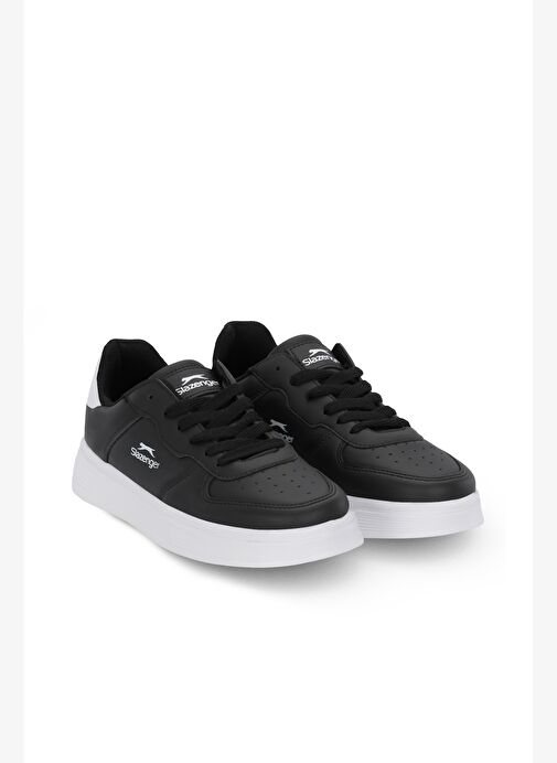 Slazenger CRUZA I Kadın Siyah / Beyaz Günlük Spor Ayakkabısı - Görsel 3