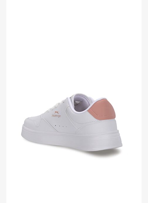 Slazenger CUPRA I Kadın Beyaz / Pembe Günlük Spor Ayakkabısı - Görsel 4