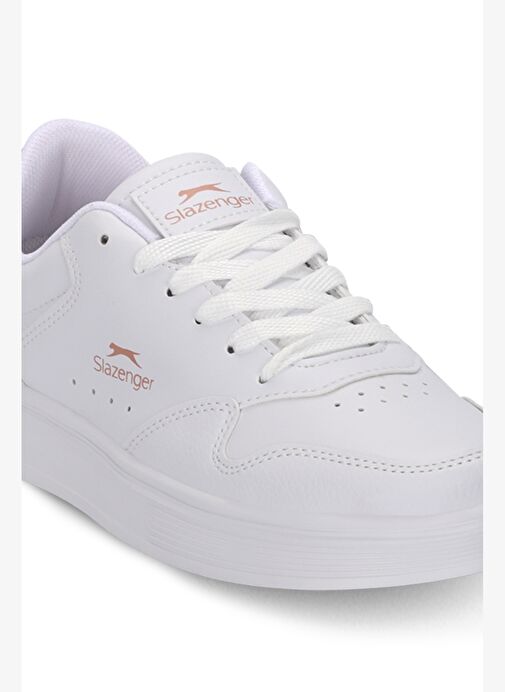Slazenger CUPRA I Kadın Beyaz / Pembe Günlük Spor Ayakkabısı - Görsel 5