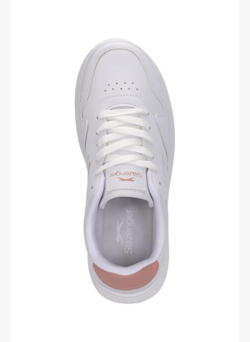 Slazenger CUPRA I Kadın Beyaz / Pembe Günlük Spor Ayakkabısı - Görsel 6