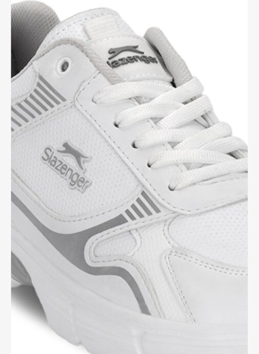 Slazenger MONTERO I Erkek Beyaz / Gri Koşu & Yürüyüş Spor Ayakkabısı - Görsel 5