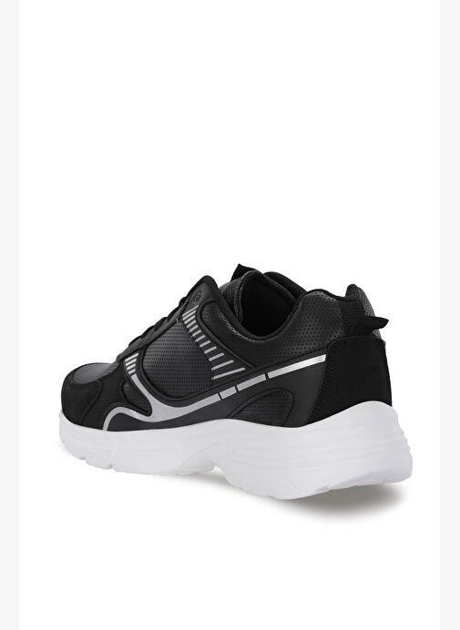 Slazenger MONTERO I Erkek Siyah / Beyaz Koşu & Yürüyüş Spor Ayakkabısı - Görsel 4