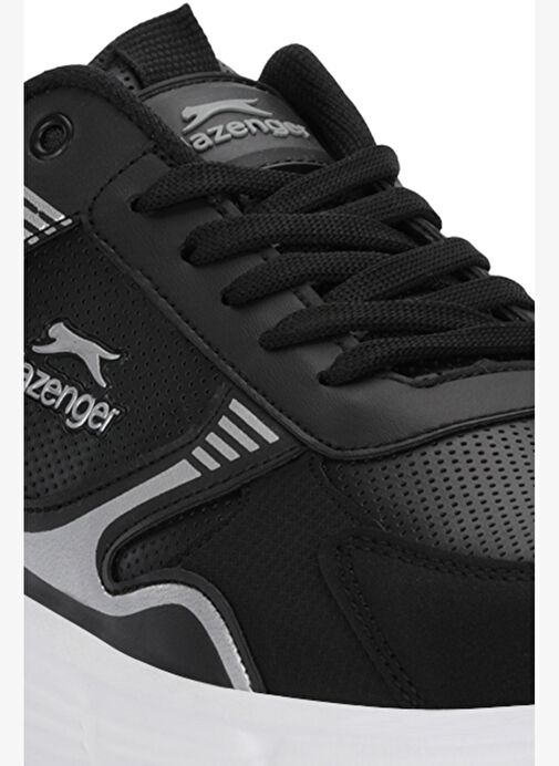 Slazenger MONTERO I Erkek Siyah / Beyaz Koşu & Yürüyüş Spor Ayakkabısı - Görsel 5