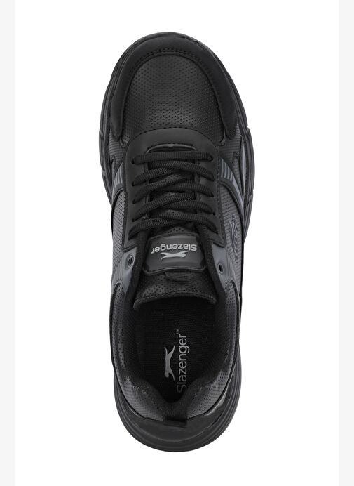 Slazenger MONTERO I Erkek Siyah / Koyu Gri Koşu & Yürüyüş Spor Ayakkabısı - Görsel 6