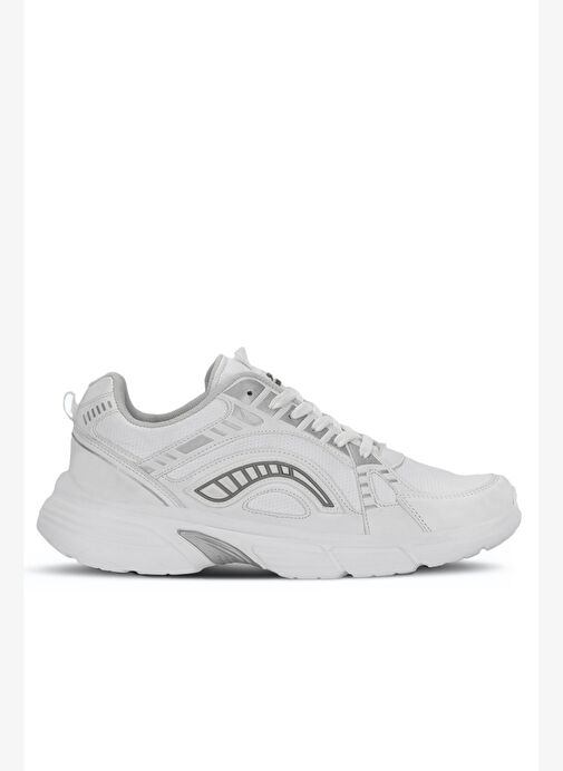 Slazenger MOSSPORT I Erkek Beyaz / Gri Koşu & Yürüyüş Spor Ayakkabısı - Görsel 2