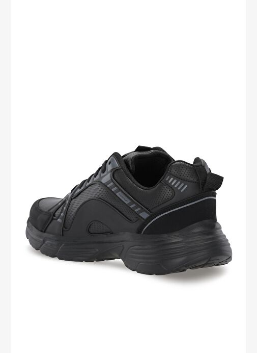 Slazenger MOSSPORT I Erkek Siyah / Koyu Gri Koşu & Yürüyüş Spor Ayakkabısı - Görsel 4