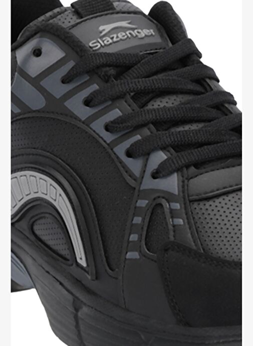 Slazenger MOSSPORT I Erkek Siyah / Koyu Gri Koşu & Yürüyüş Spor Ayakkabısı - Görsel 5