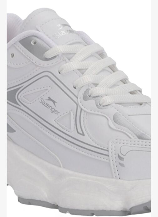 Slazenger ZAFIRA G Kadın Beyaz Koşu & Yürüyüş Spor Ayakkabısı - Görsel 5