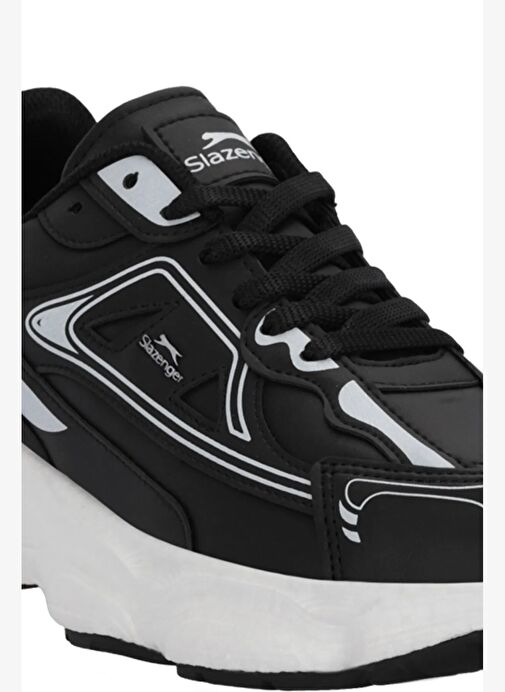 Slazenger ZAFIRA G Kadın Siyah / Beyaz Koşu & Yürüyüş Spor Ayakkabısı - Görsel 5