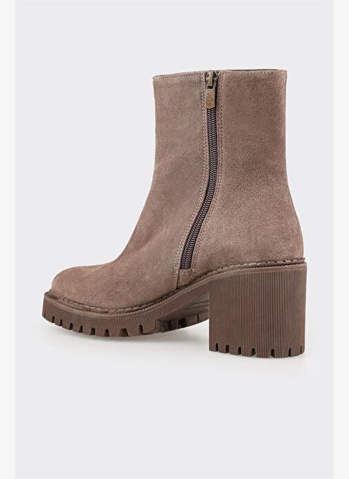 Kahve Deri Kadın Günlük Bot - Görsel 4