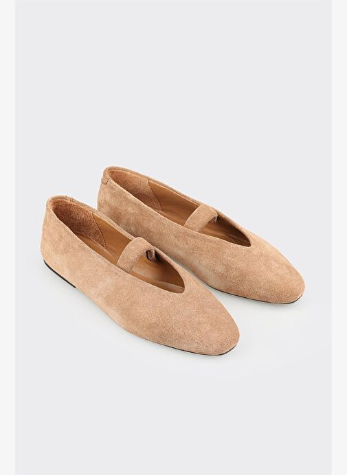 Naturel Deri Kadın Günlük Ayakkabı - Görsel 3