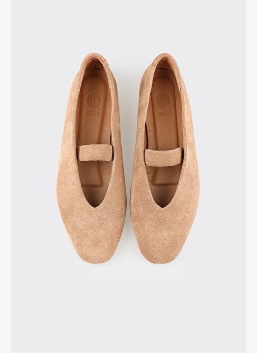 Naturel Deri Kadın Günlük Ayakkabı - Görsel 5