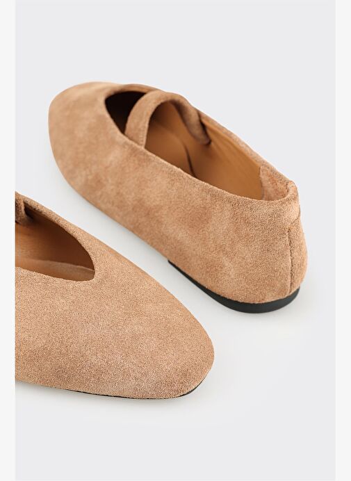 Naturel Deri Kadın Günlük Ayakkabı - Görsel 6