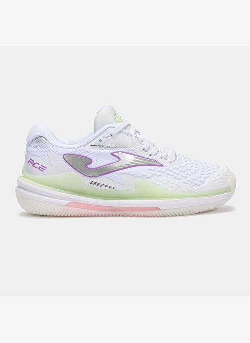 Joma Joma TACELW2502C Ace Lady Kadın Toprak Kort Beyaz Tenis Ayakkabı Tenis Ayakkabıları | Boyner Beyaz - 2. görsel