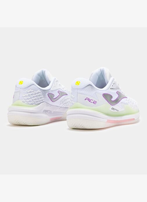 Joma Joma TACELW2502C Ace Lady Kadın Toprak Kort Beyaz Tenis Ayakkabı Tenis Ayakkabıları | Boyner Beyaz - 4. görsel
