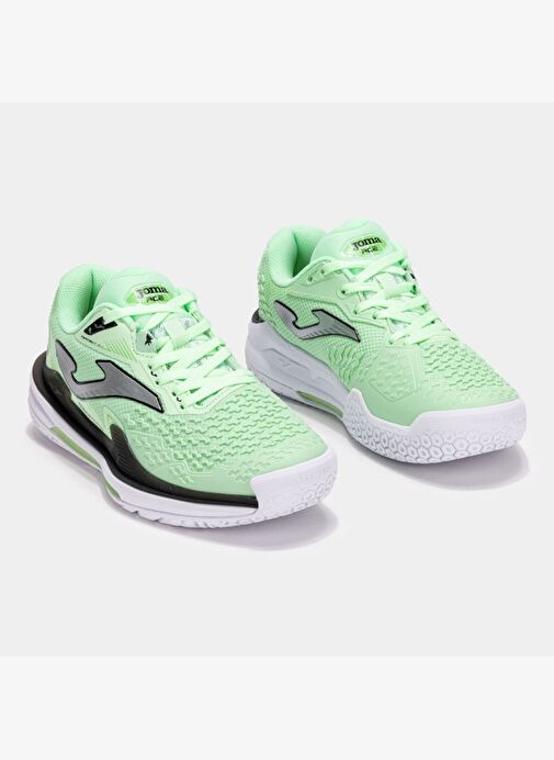 Joma Ace Kadın Yeşil Toprak & Sert Kort Tenis AyakkabısıTACLS2515AC - Görsel 3