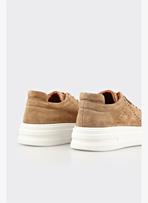 Vizon Deri Erkek Spor Ayakkabı - Görsel 6