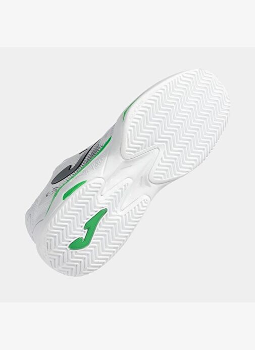 Joma TM100W2502C Master Erkek Toprak Kort Tenis Ayakkabısı - Beyaz - Görsel 5