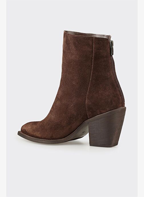 Elle Elle Belirsiz Kahve Deri Kadın Western Bot Boyner'de! Belirsiz - 4. görsel