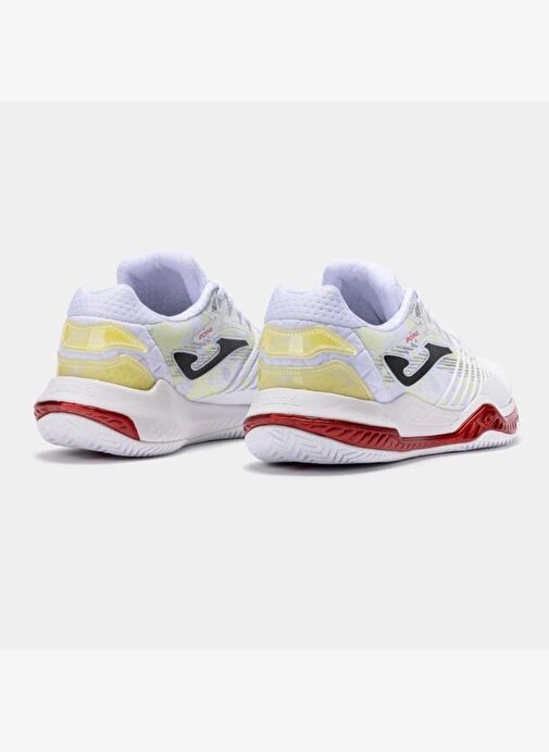 Joma Point Lady TPOILW2502AC Kadın Toprak & Sert Kort Tenis Ayakkabısı - Beyaz - Görsel 3