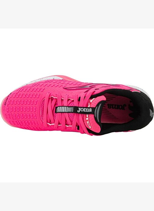 Joma Rapid Lady 25 TRALW2510AC Kadın Sert & Toprak Kort Tenis Ayakkabısı - Fuşya - Görsel 5