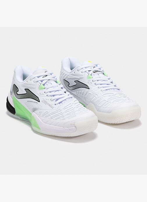 Joma TROLW2502C 2502 Roland Erkek Toprak Kort Beyaz Tenis Ayakkabı - Görsel 3