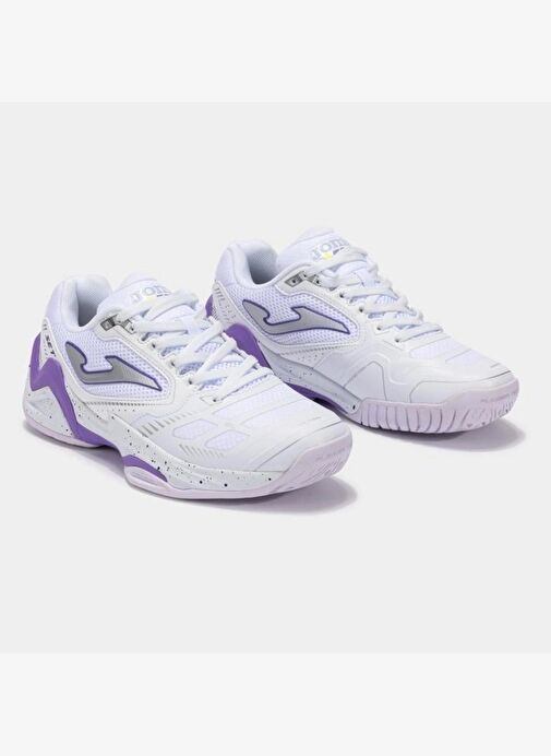 Joma Joma Beyaz Set Lady TSELW2502AC Kadın Sert & Toprak Kort Tenis Ayakkabısı Tenis Ayakkabıları | Boyner Beyaz - 3. görsel
