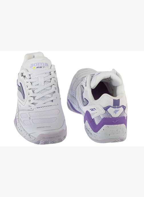 Joma Joma Set Lady 25 TSELW2502C Kadın Toprak Kort Tenis Ayakkabısı - Beyaz Boyner'de! Beyaz - 4. görsel