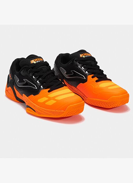 Joma Joma Turuncu Siyah TSETW2508C Set Man Erkek Toprak Kort Turuncu Tenis Ayakkabı Tenis Ayakkabıları | Boyner Turuncu Siyah - 3. görsel