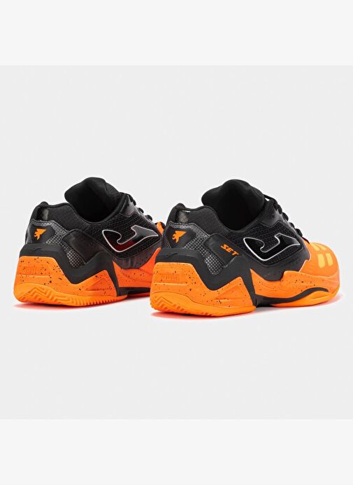 Joma Joma Turuncu Siyah TSETW2508C Set Man Erkek Toprak Kort Turuncu Tenis Ayakkabı Tenis Ayakkabıları | Boyner Turuncu Siyah - 4. görsel
