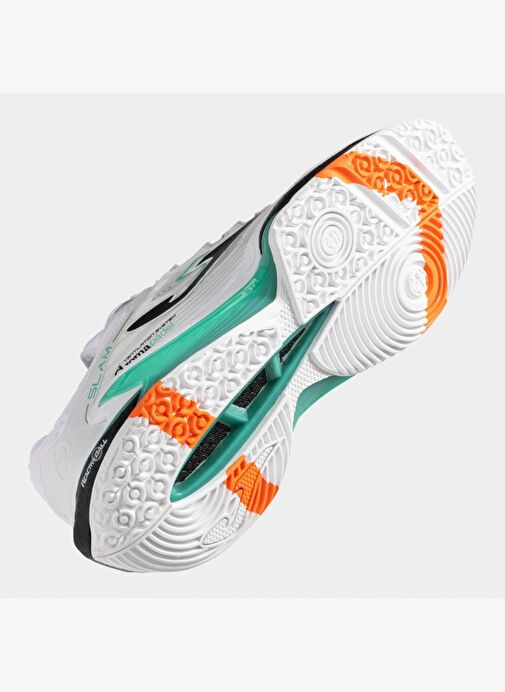 Joma Slam Erkek Beyaz Toprak - Sert Kort Tenis & Padel Ayakkabısı TSLAMS2502OM - Görsel 6