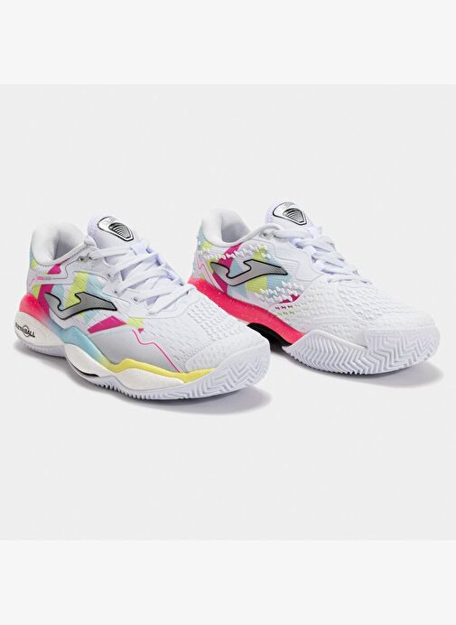 Joma Joma Smash Kadın TSMALW2532C Toprak Kort Tenis & Padel Ayakkabısı - Beyaz Tenis Ayakkabıları | Boyner Beyaz - 3. görsel